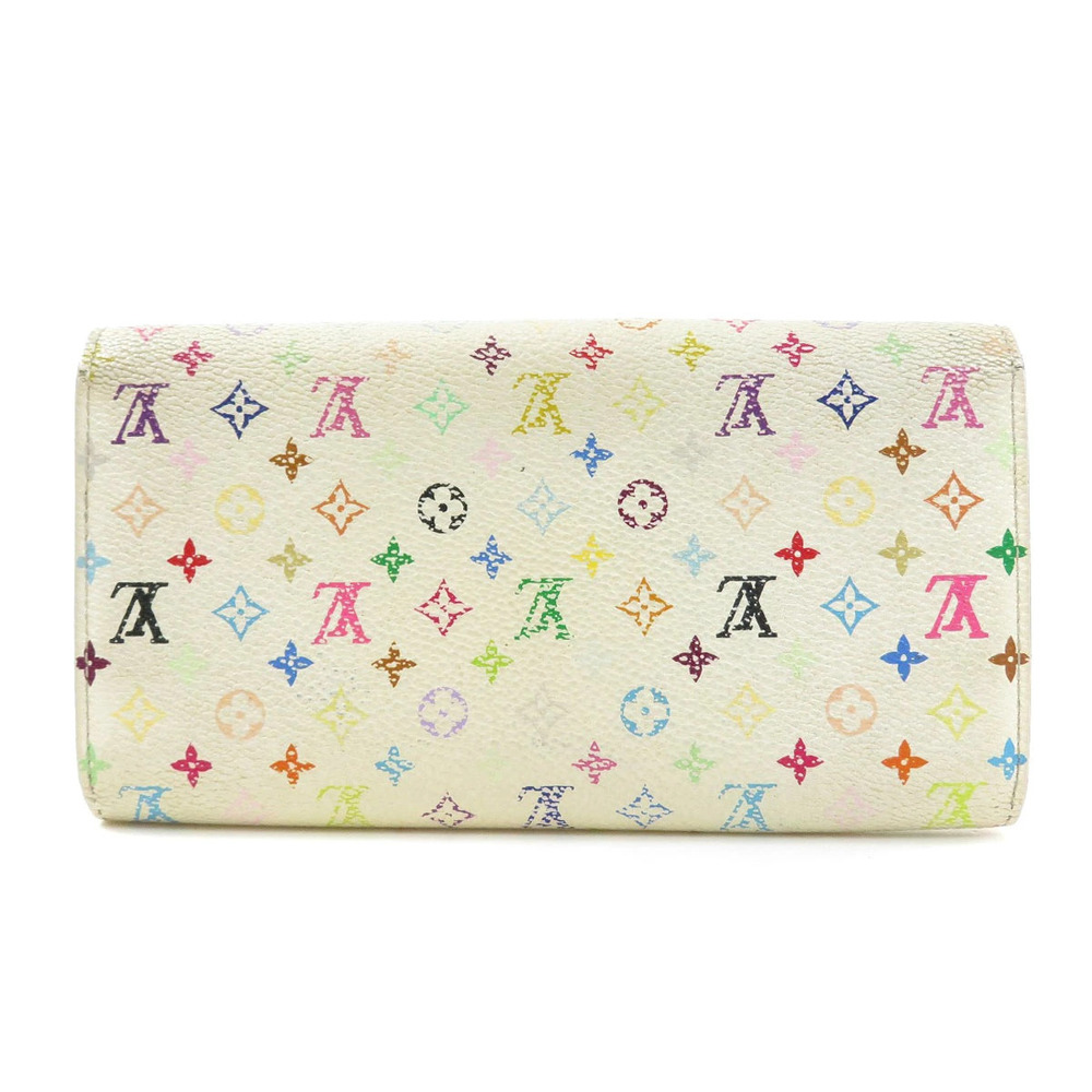 Louis Vuitton Long Multicolor Wallet Credit Portemonnaie Pochette Monogram Brown
